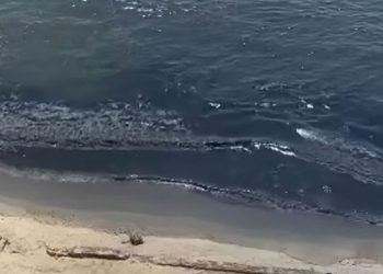 Esgoto é causa de mancha escura e mau cheiro na praia de Candeias, segundo CPRH