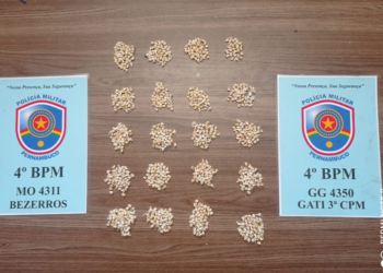 Homem é detido com quase mil pedras de crack, em Bezerros