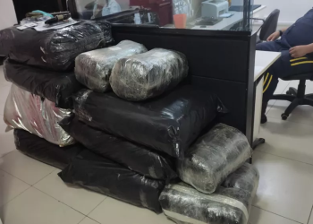Polícia prende casal com 150 kg de maconha na BR-232, em Tacaimbó