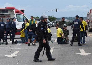 Mais de 200 terroristas bolsonaristas foram presos em flagrante, diz Polícia Civil do DF