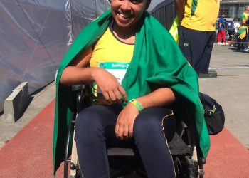 Gravataense Leylane Castro fatura medalha de bronze no Parapan de Santiago