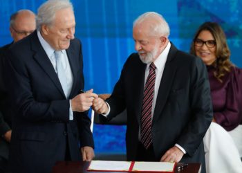 Ricardo Lewandowski é empossado como ministro da Justiça do governo Lula