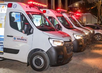 Prefeitura de Gravatá incorpora quatro novas ambulâncias para atendimento de emergência