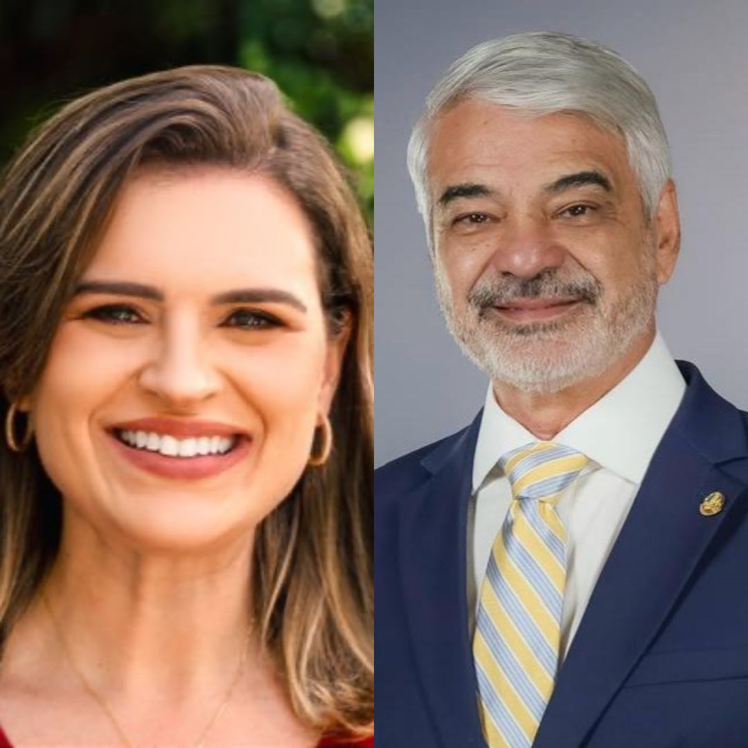 Marília Arraes, do Solidariedade, Humberto Costa, do PT, pré-candidatos ao Senado.