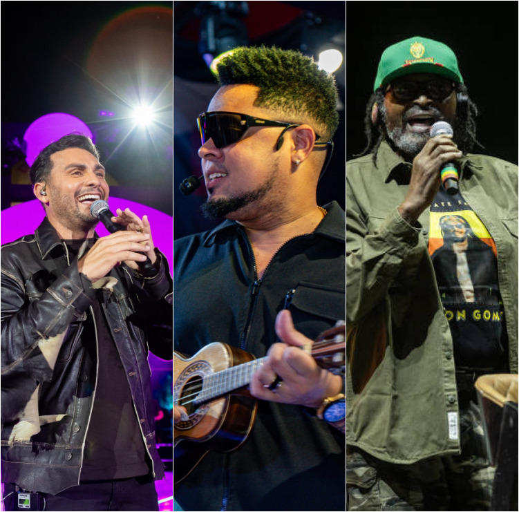 Montagem com imagens de arquivos de Mano Walter, Grupo Revelação e Edson Gomes.