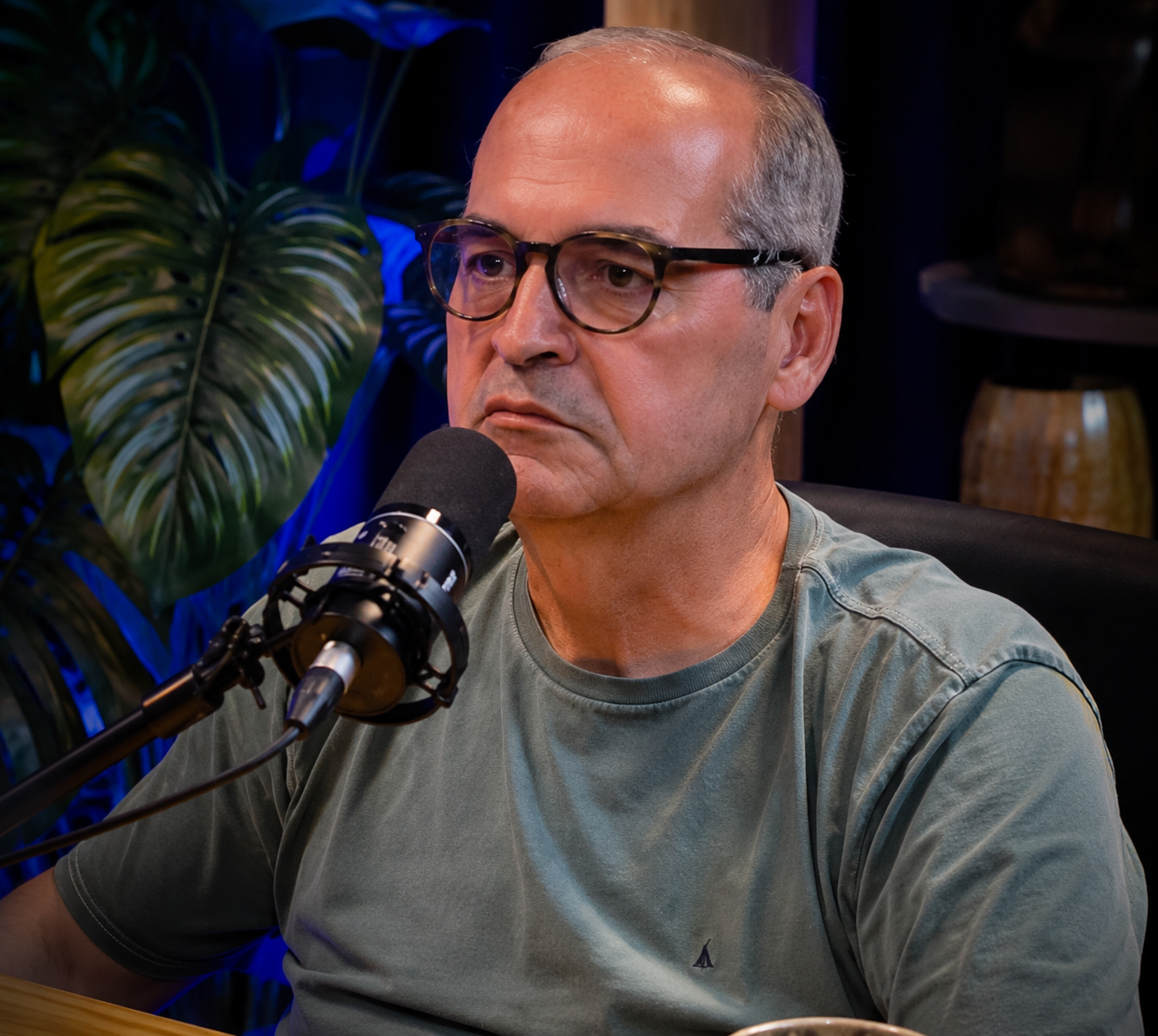 Bruno Martiniano, ex-prefeito de Gravatá, durante entrevista concedida a podcast.
